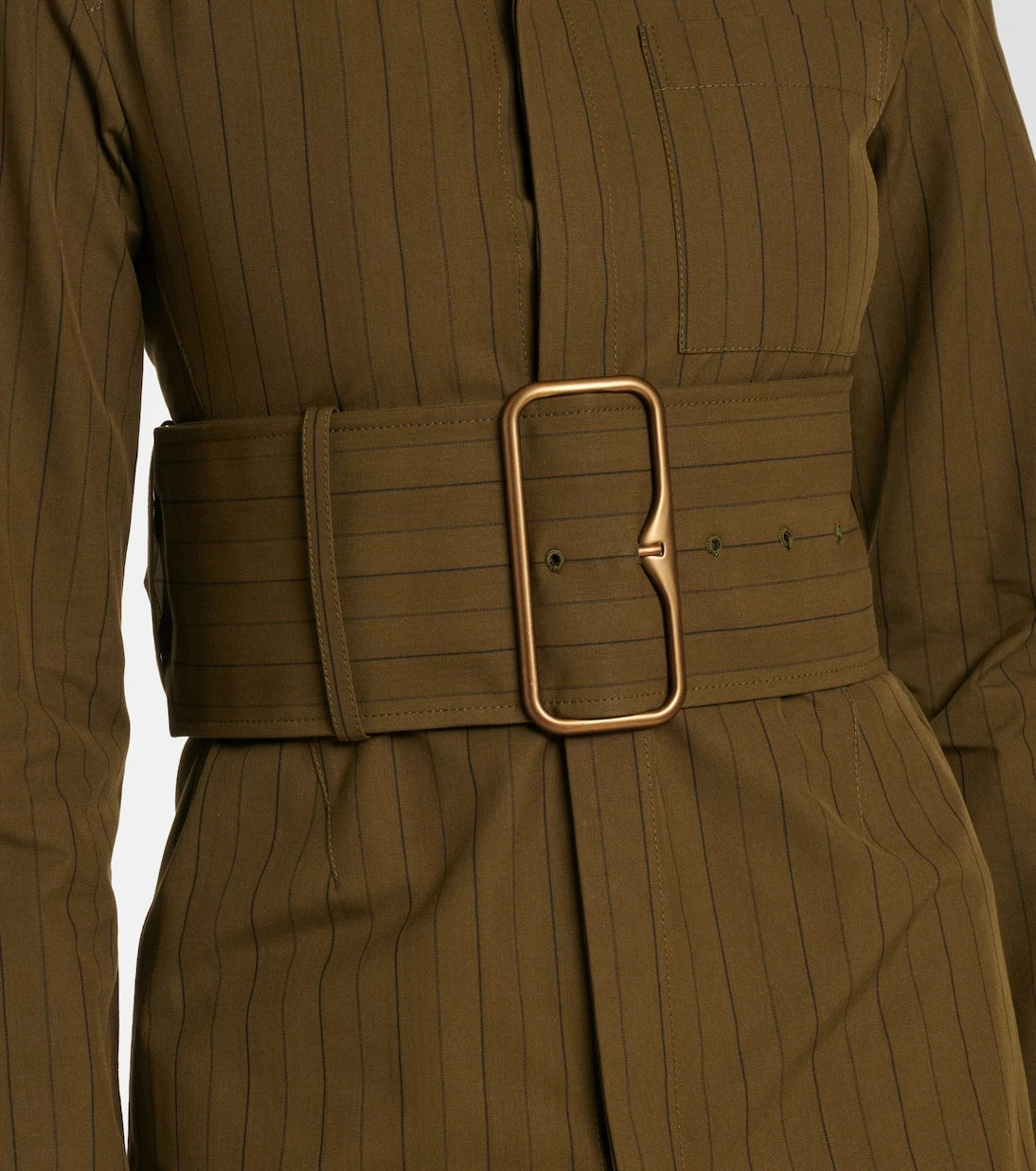 Burberry - Belted cotton overshirt