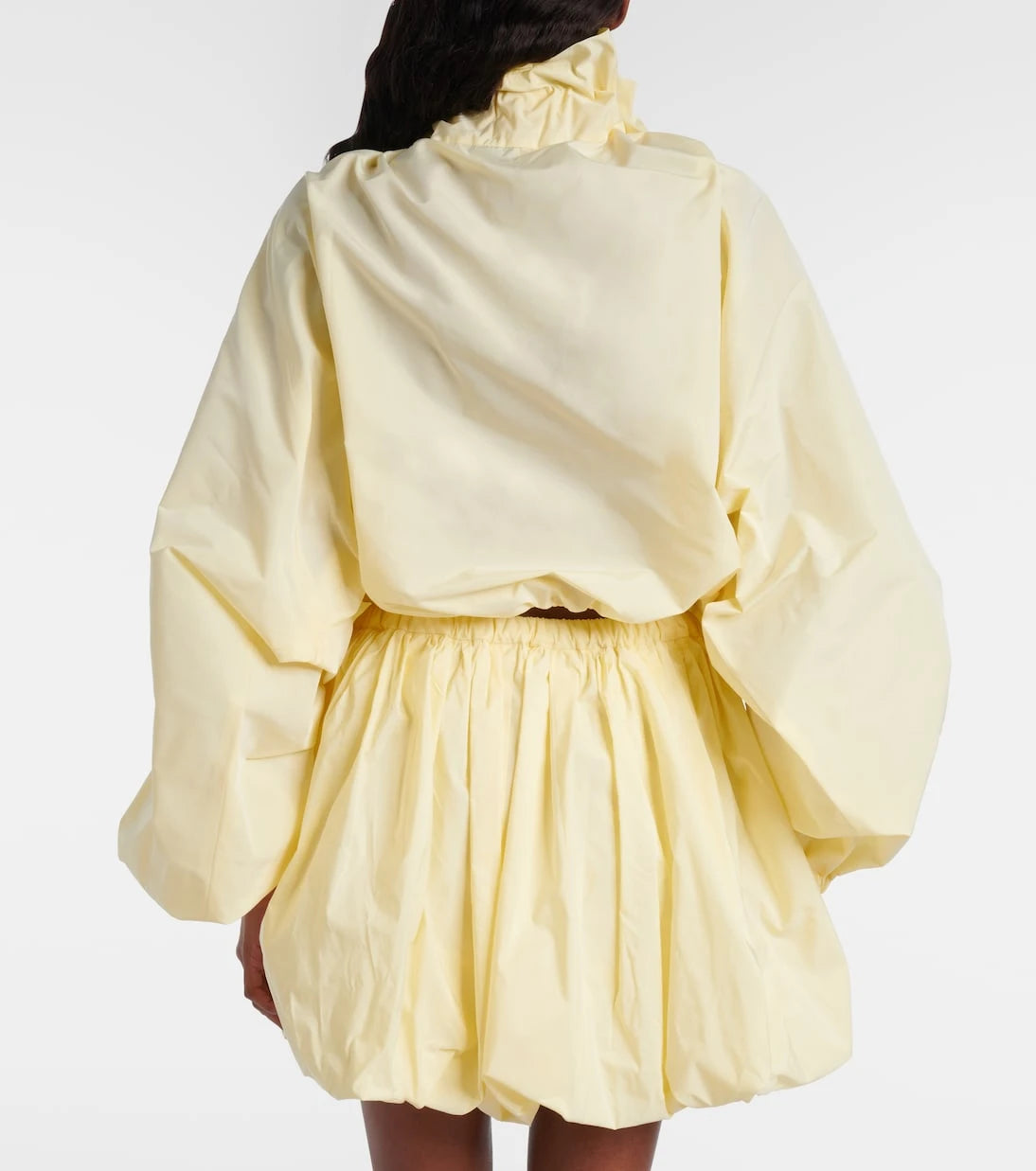Patou - Tie-neck faille top