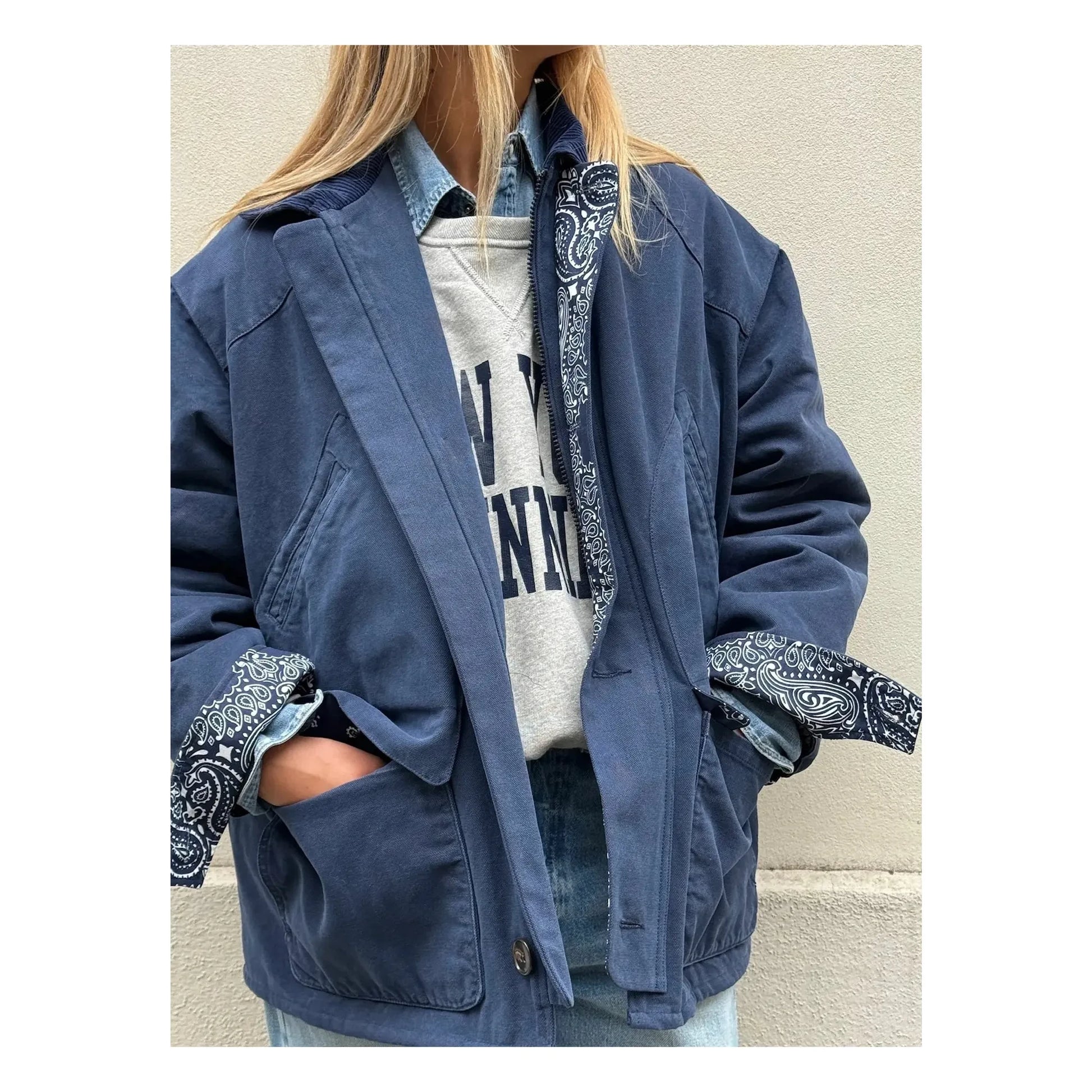 Call it by your name - Barn jacket | Navy blue
