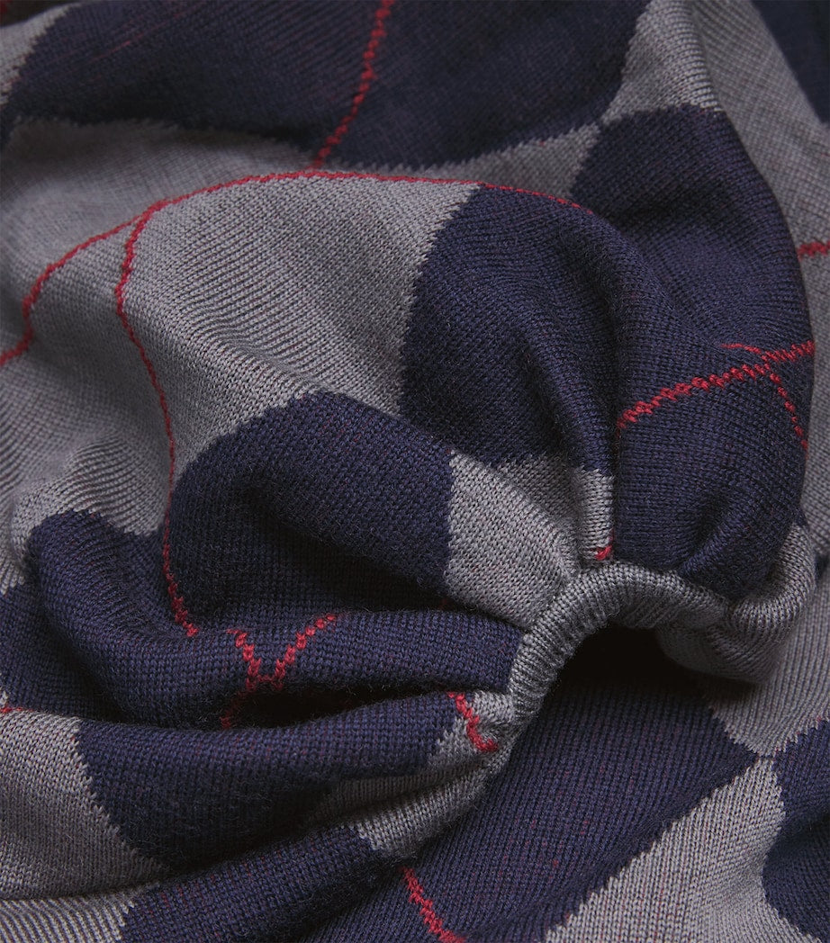 A.W.A.K.E. Mode Multi Merino Wool Argyle Sweater