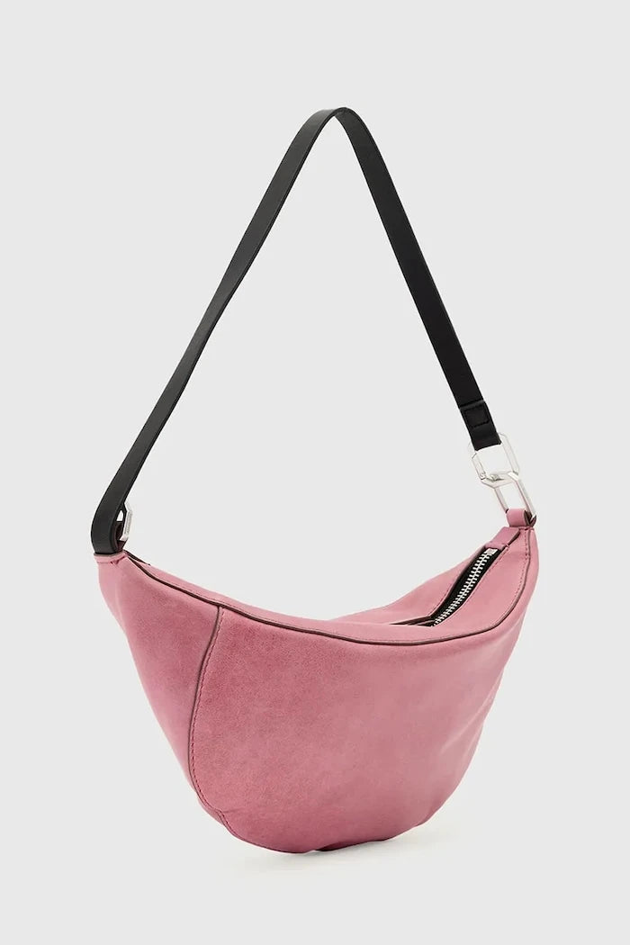 AllSaints чанта crossbody дамска от кожа