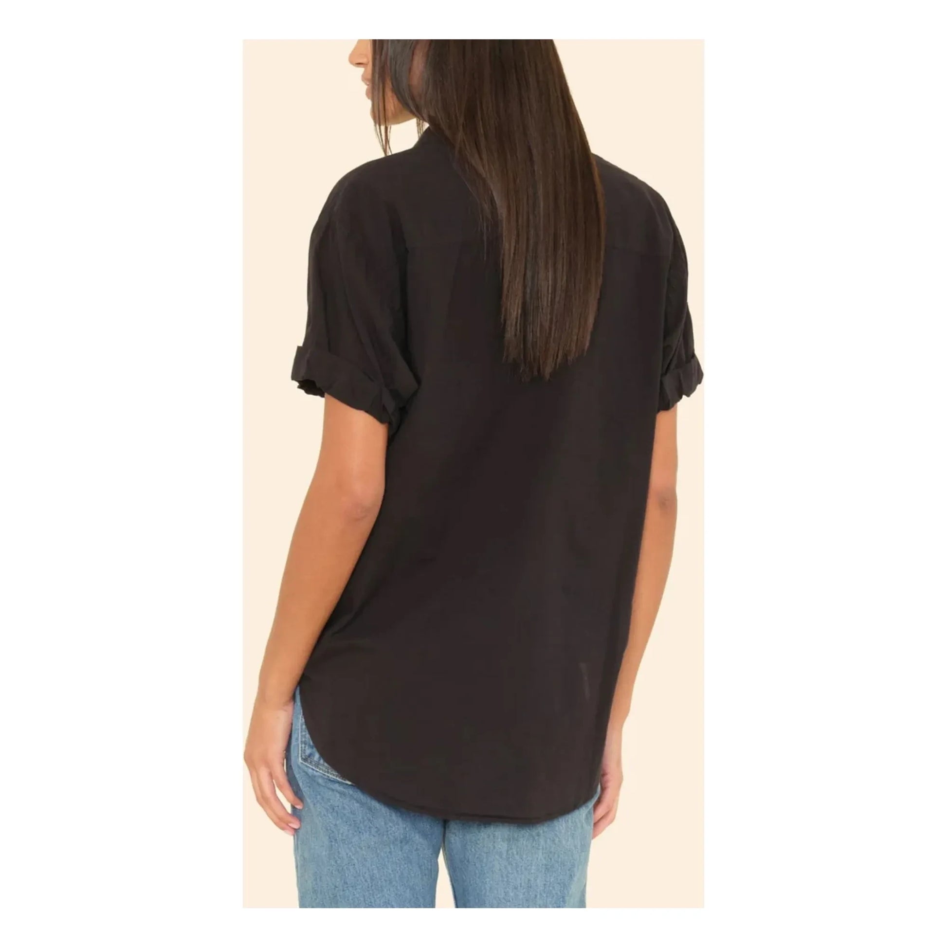 Xirena - Channing Cotton Poplin Shirt | Black