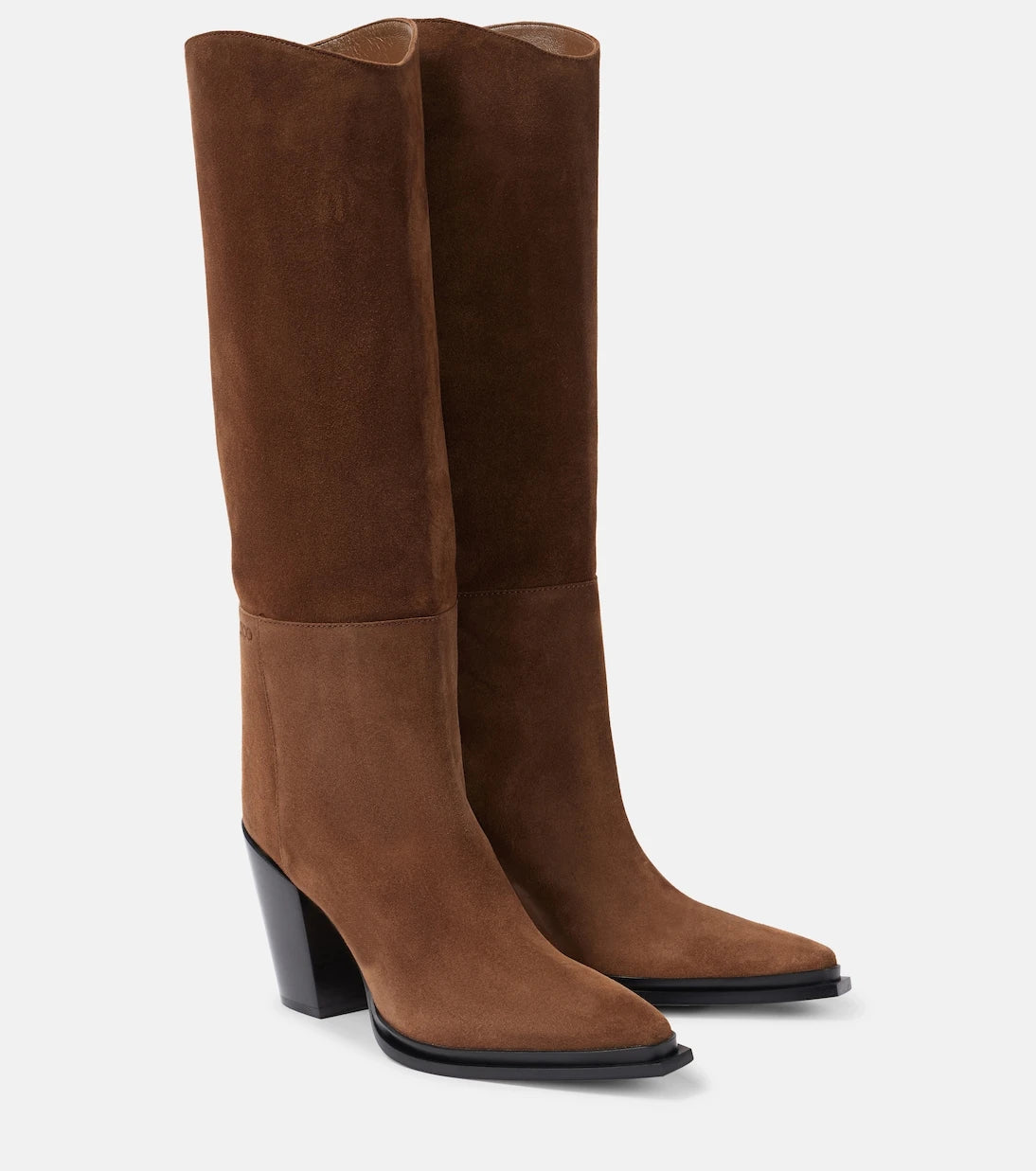 Jimmy Choo - Cece 80 suede knee-high boots