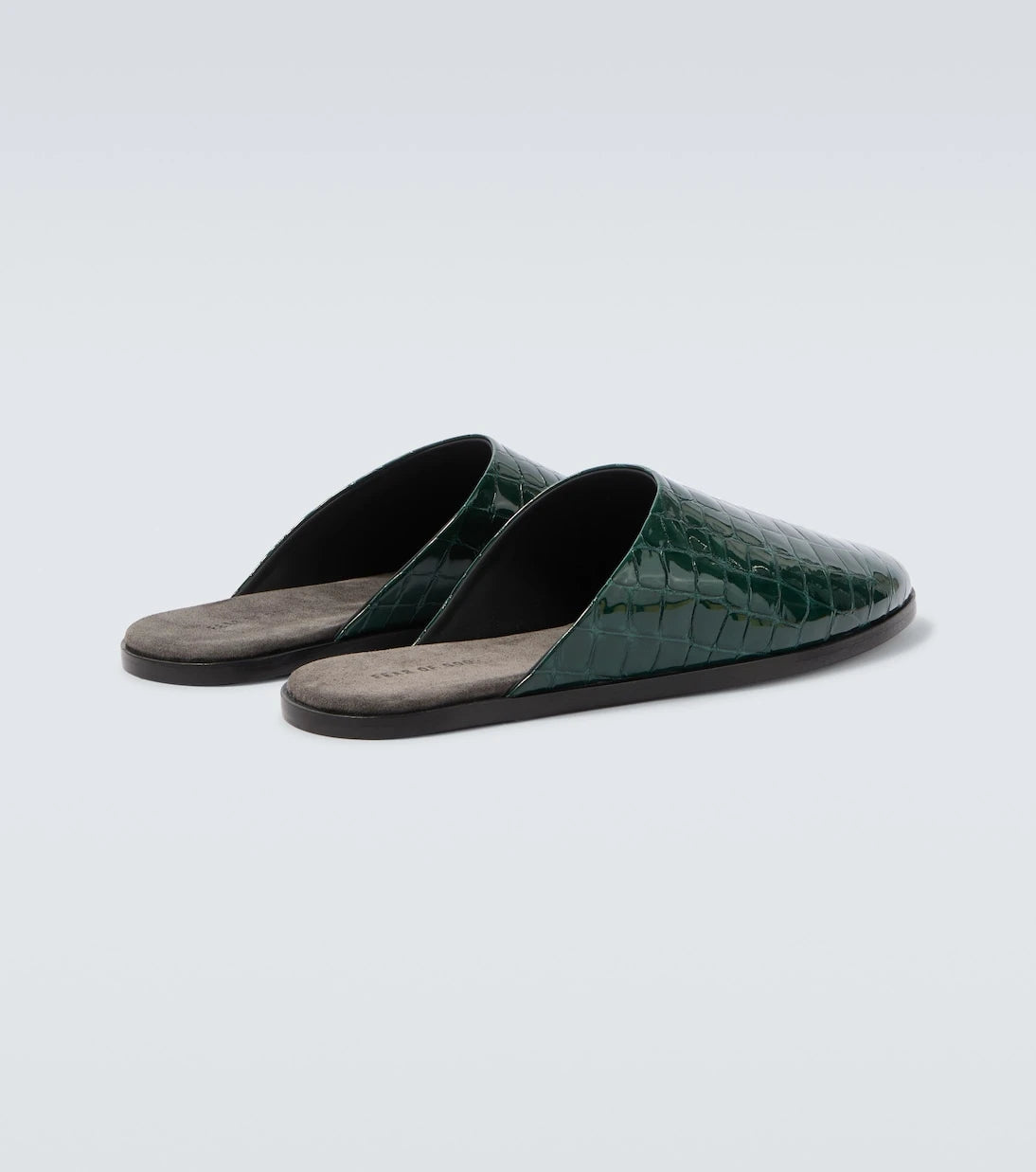 Fear of God - Croc-effect leather mules