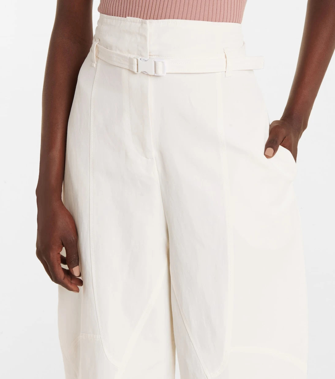 Stella McCartney - Daisy high-rise cropped pants