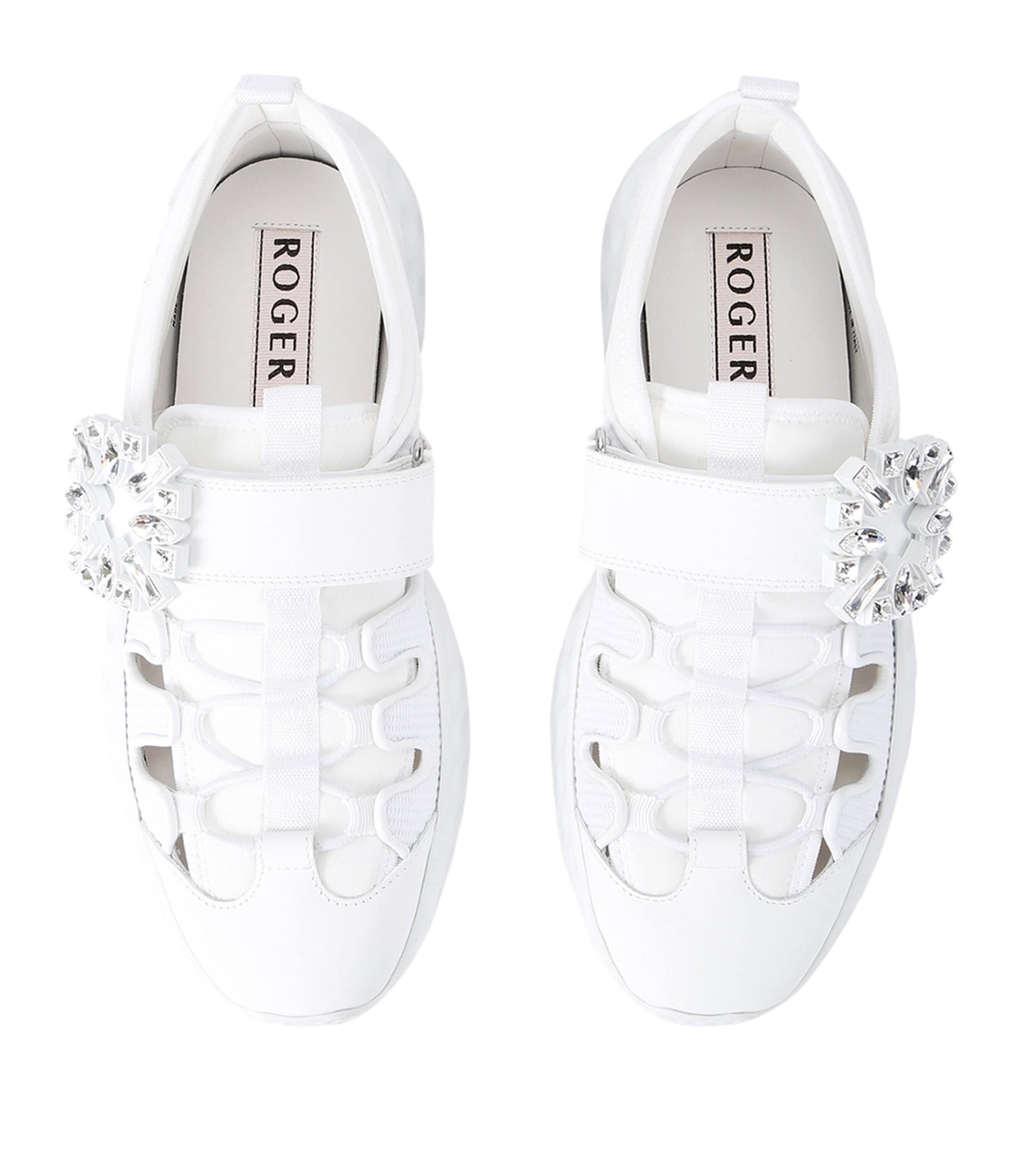 White Viv' Run Light Sneakers