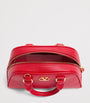 Mini Leather VLogo Signature Top-Handle Bag