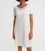 Cotton Short-Sleeve Kalea Nightdress OFF WHITE