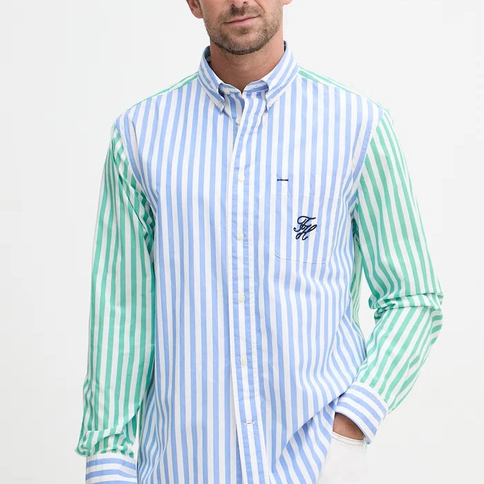 Tommy Hilfiger риза мъжка от памук SUMMER