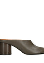 Leather Tabi Heeled Mules 60