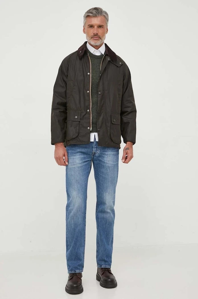 Памучно яке Barbour Classic Bedale Wax Jacket