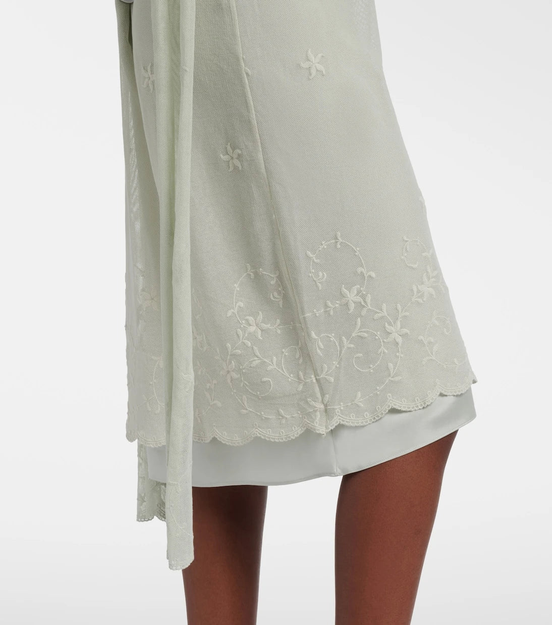 Posse - Cove embroidered midi dress