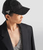 Prada Black Crystal-Embellished Baseball Cap