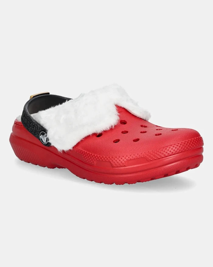Çocuk Crocs CLASSIC LINED SANTA CLOG