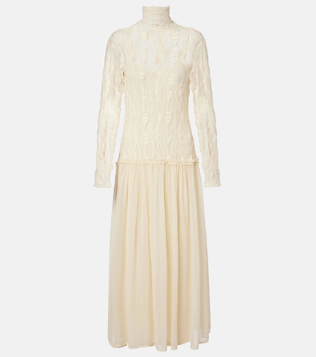 Ulla Johnson - Sybil lace and chiffon maxi dress