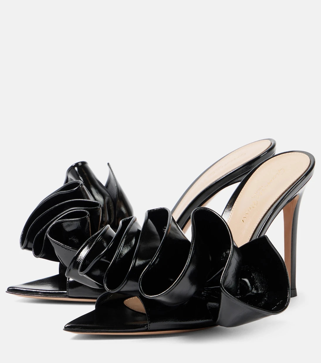Gianvito Rossi - Gabrielle 105 leather mules