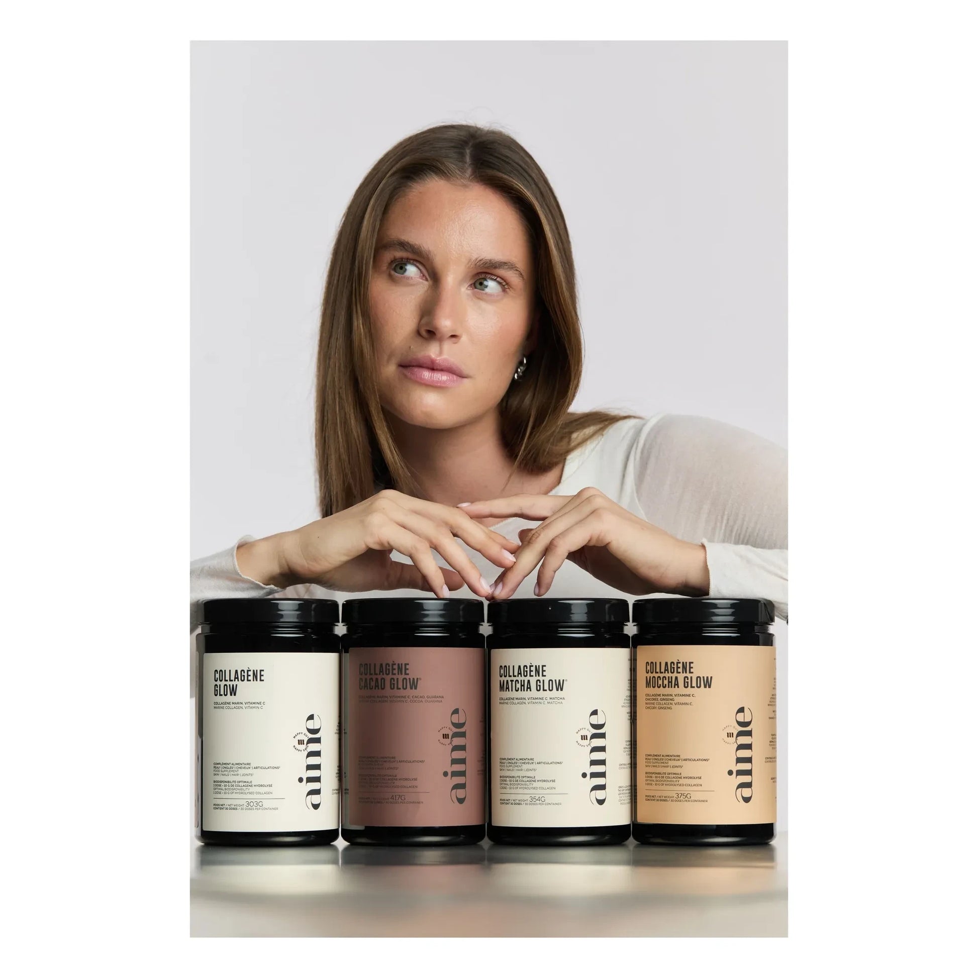 AIME - Collagen Food Supplement Moccha Glow - 30 days