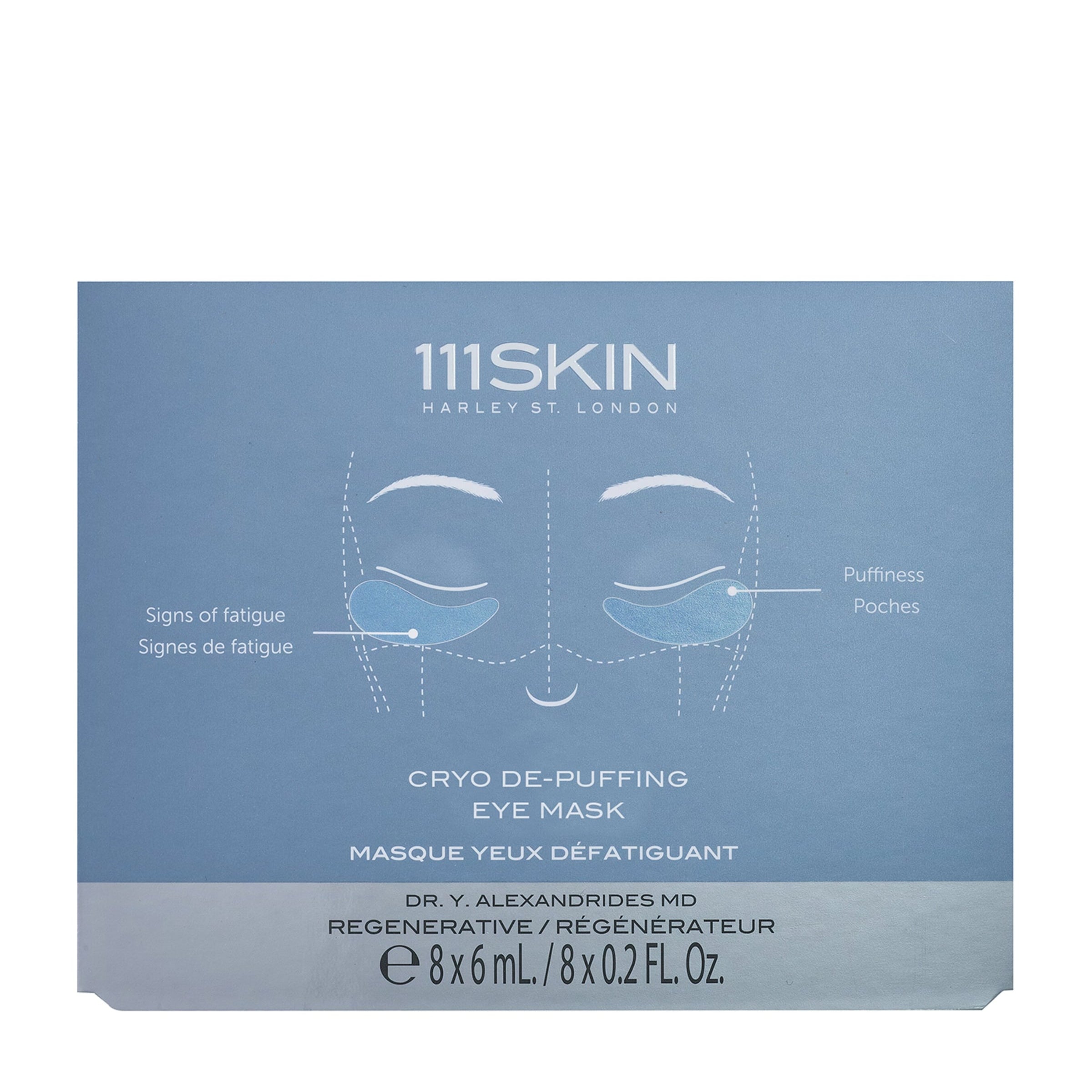 Cryo De-Puffing Eye Mask (8 x 6ml)