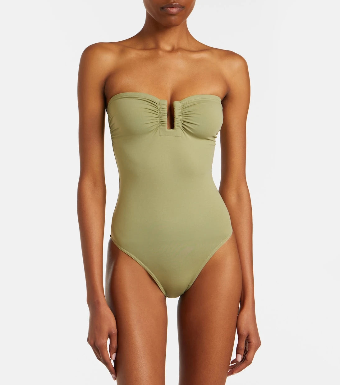 Eres - Cassiopée gathered swimsuit