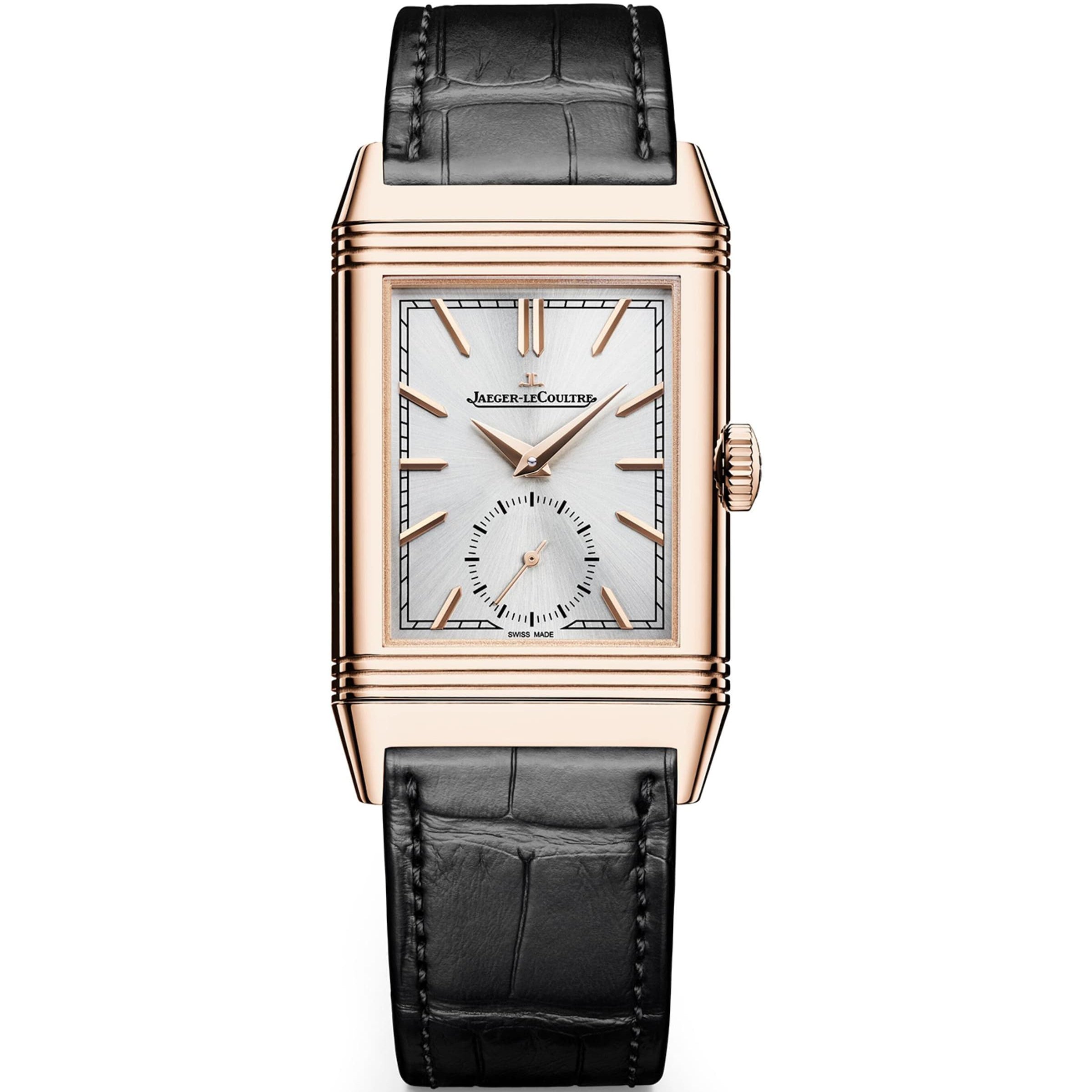 Rose Gold Reverso Tribute Small Seconds Watch 27.4mm