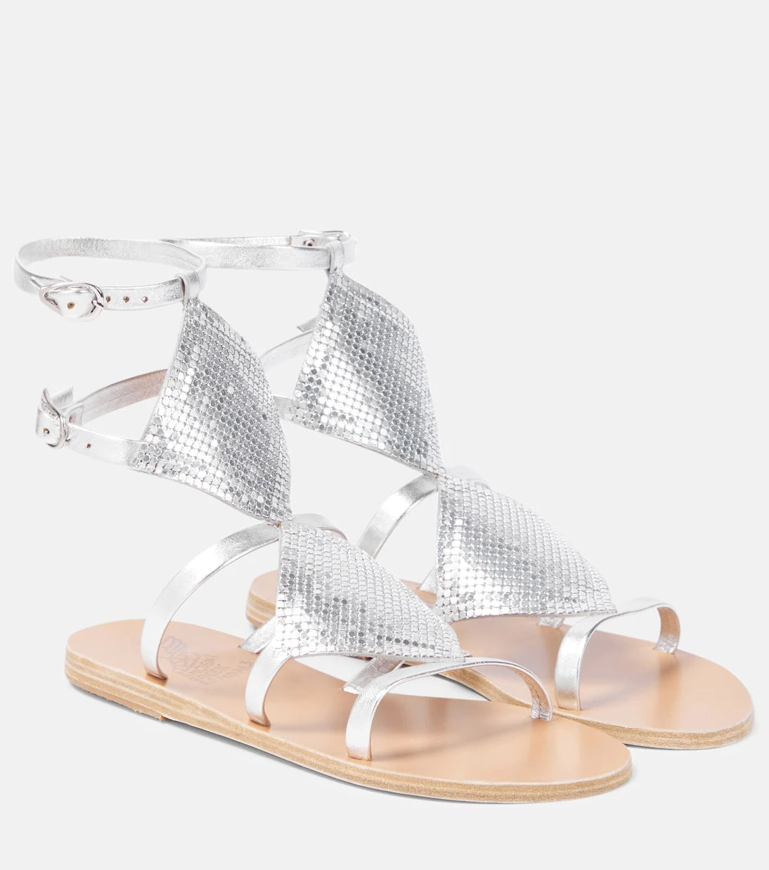Ancient Greek Sandals - صندل ألكي الجلدي