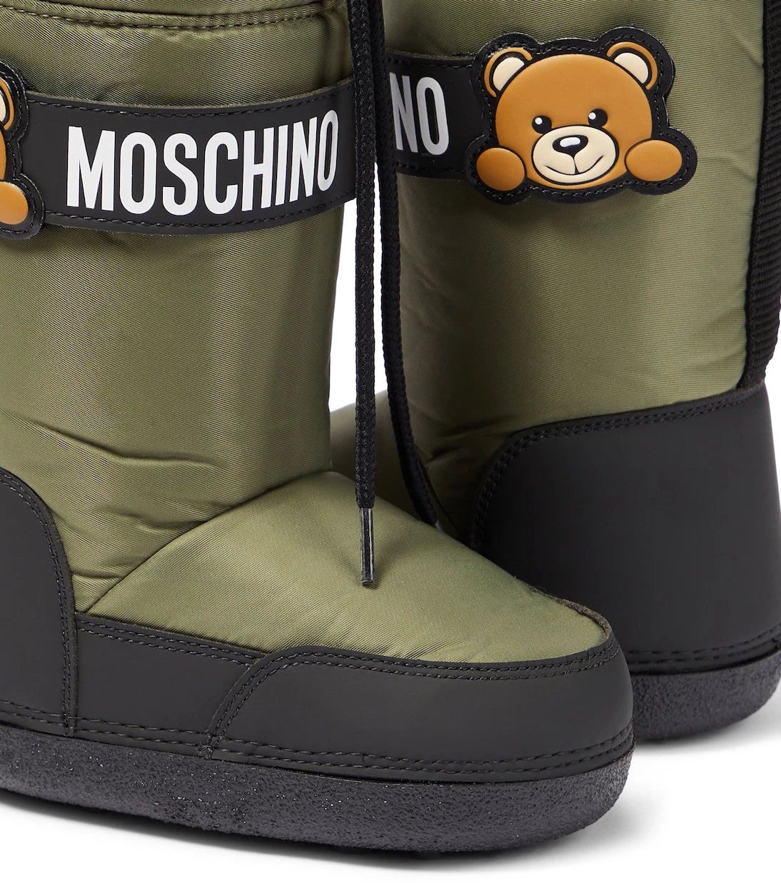 Moschino Kids - جزمة ثلج بشعار الماركة