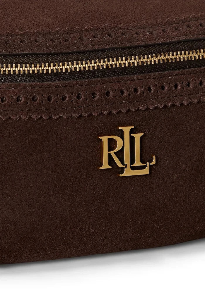 Lauren Ralph Lauren kadın deri crossbody çanta