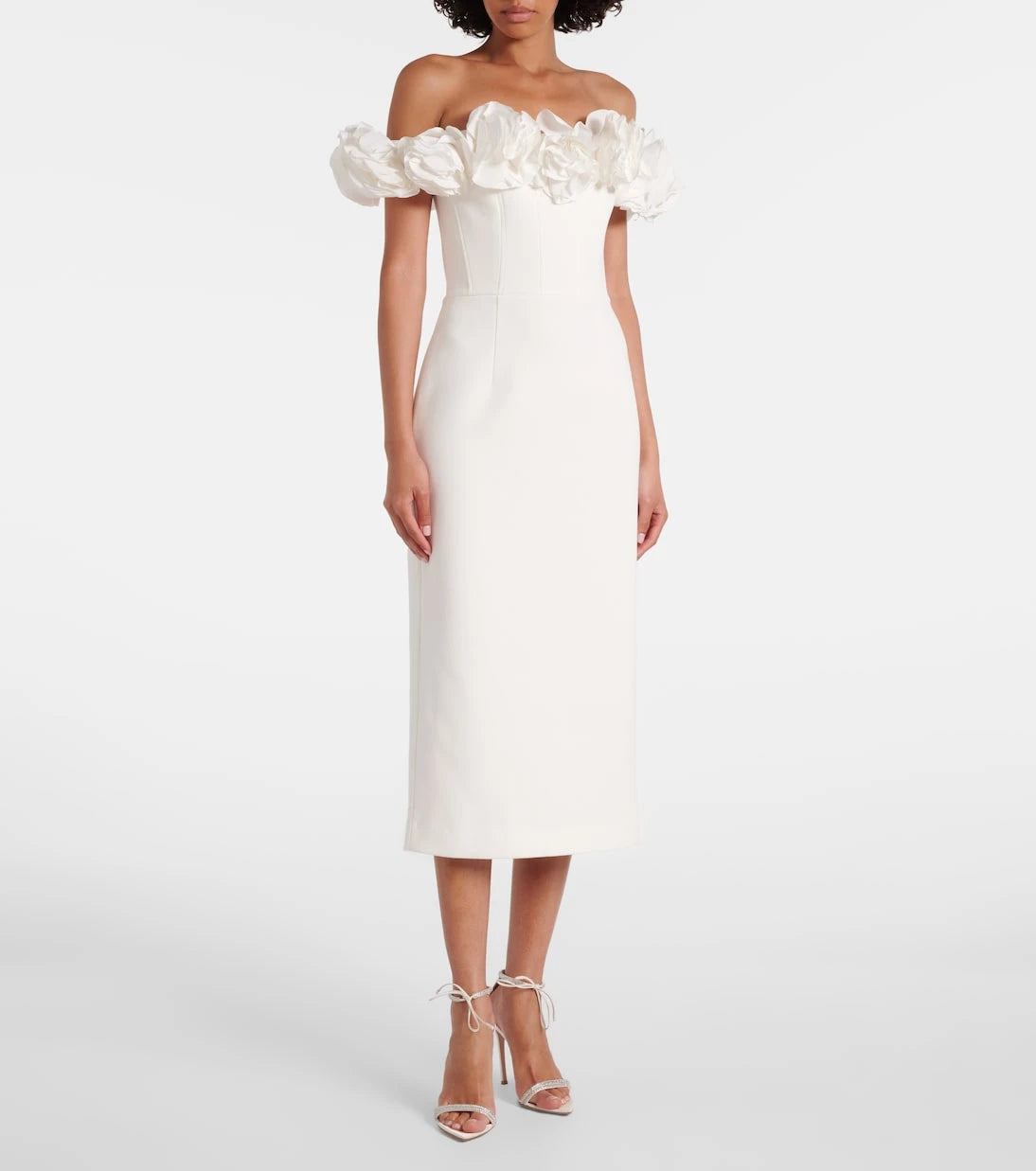 Rebecca Vallance - Bridal off-shoulder minidress