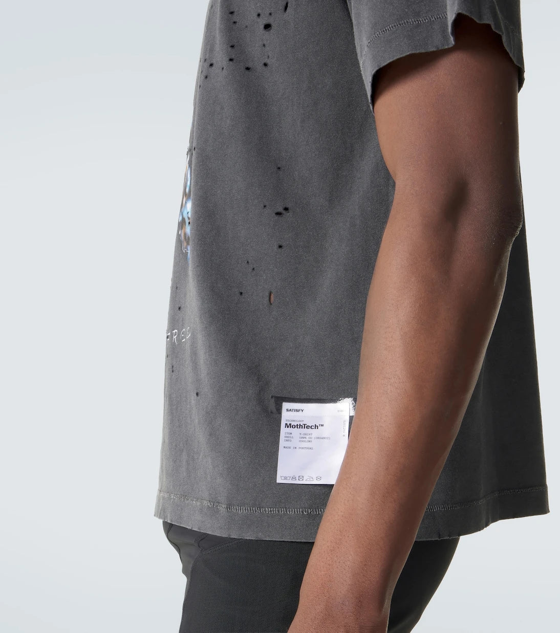 Satisfy - MothTech™ printed cotton jersey T-shirt