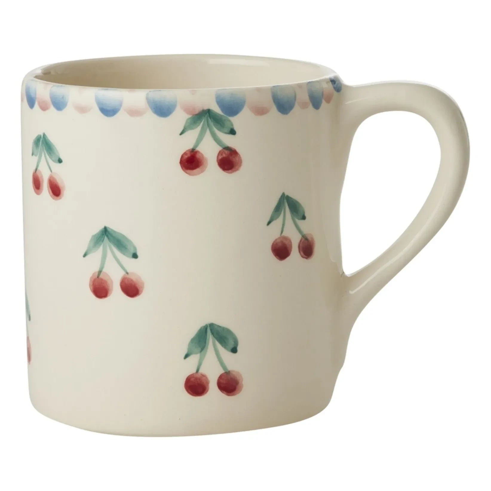 Rice - Ceramic mug Cherry | Ecru