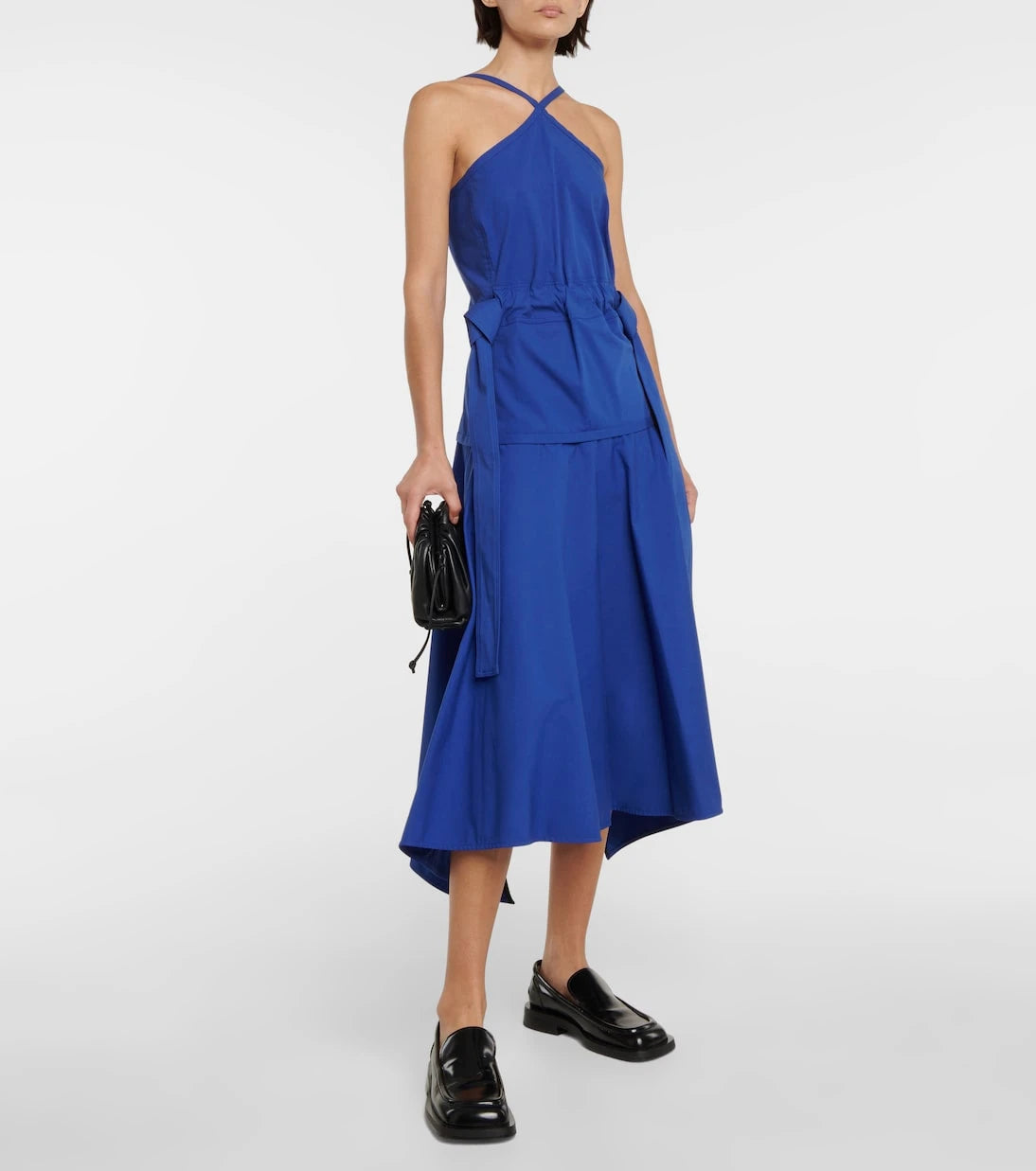 Proenza Schouler - Cotton-blend poplin midi dress