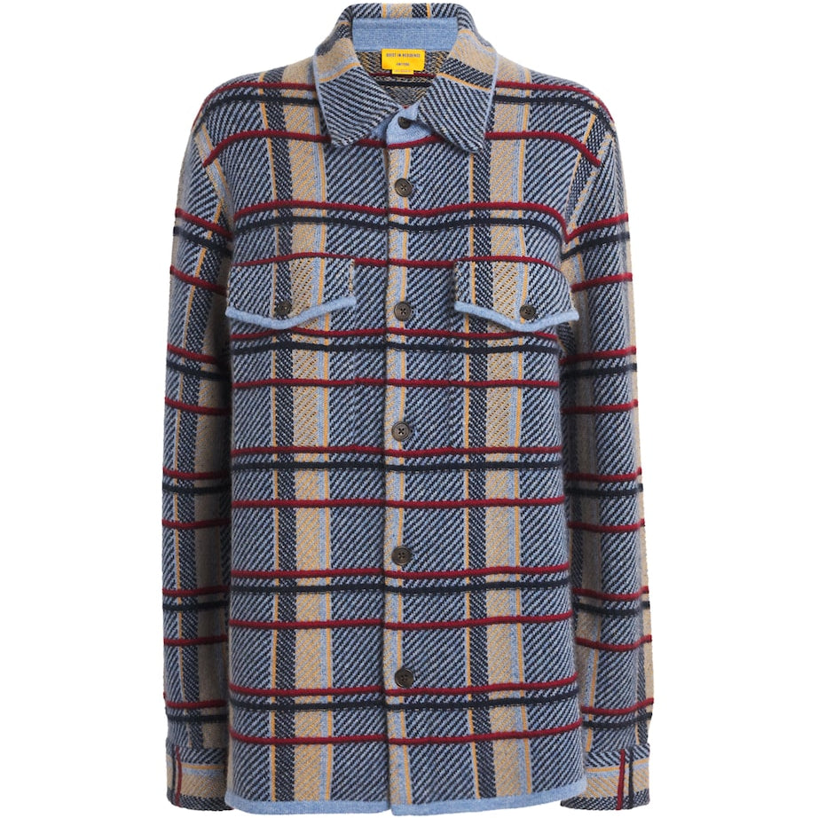 Guest In Residence Multi Plaid Work Shirt