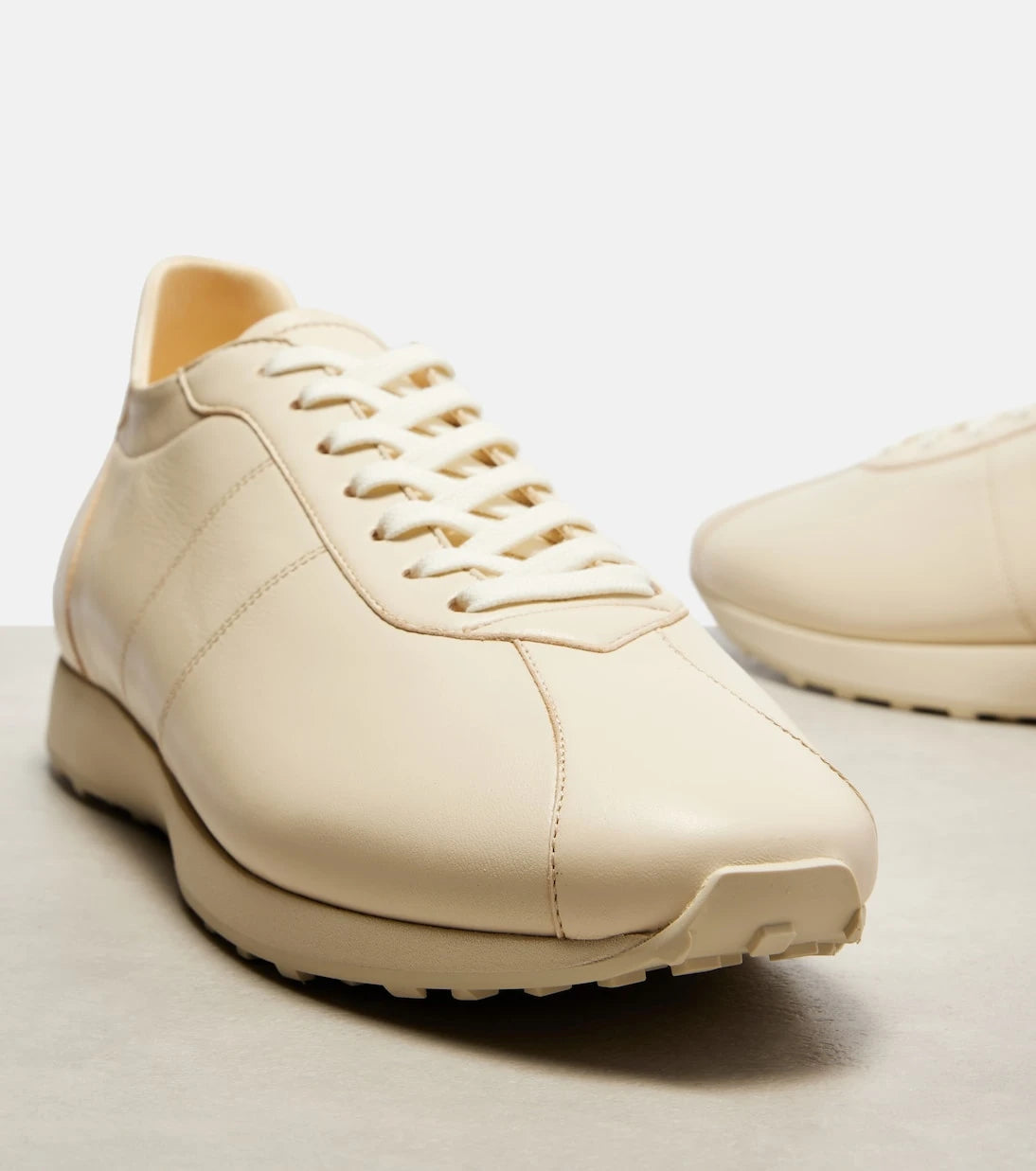 The Row - Mica leather sneakers
