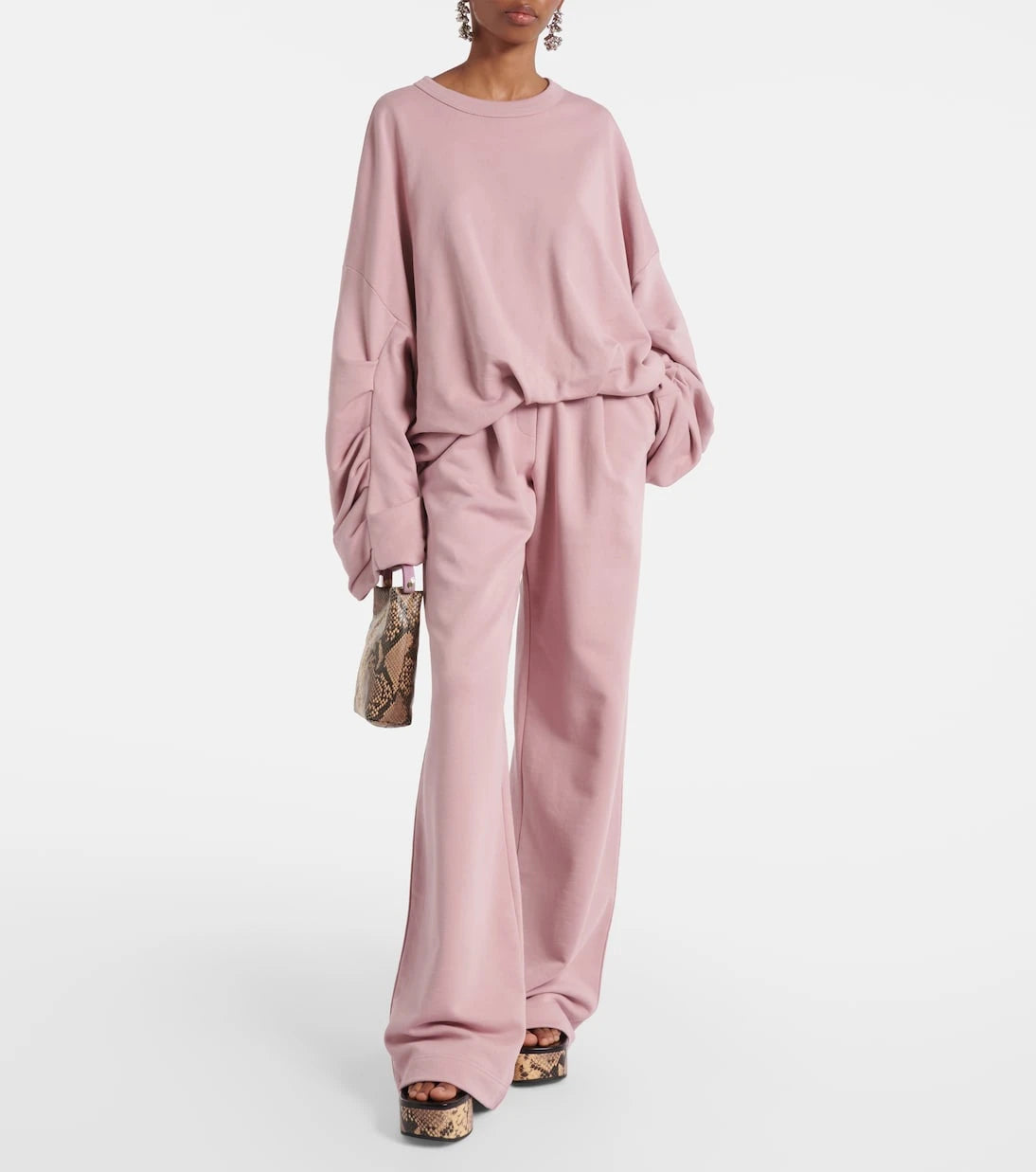 Dries Van Noten - Cotton jersey sweatpants