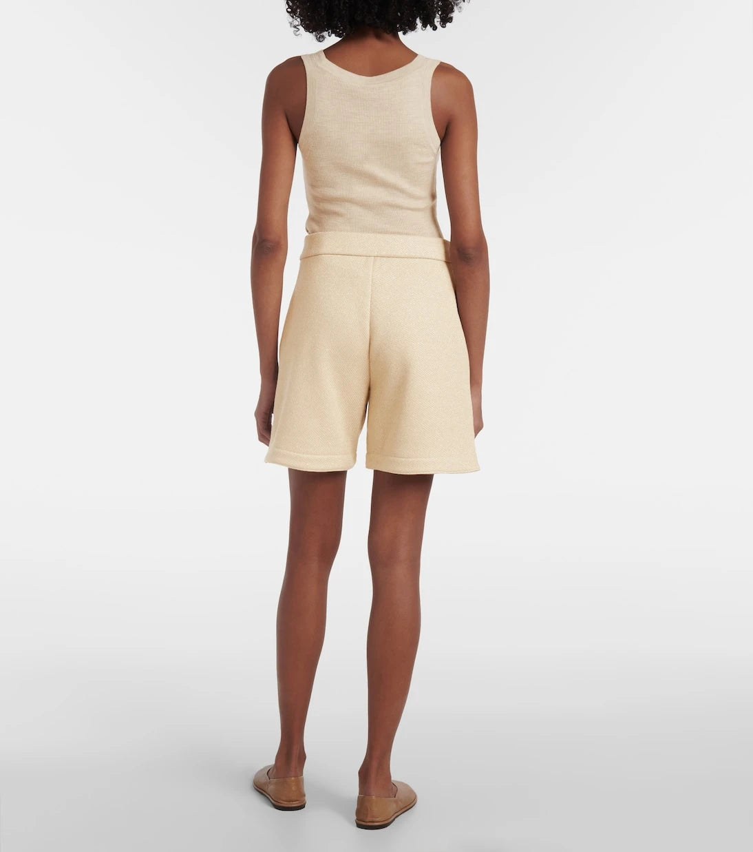 Max Mara - Cotton-blend shorts
