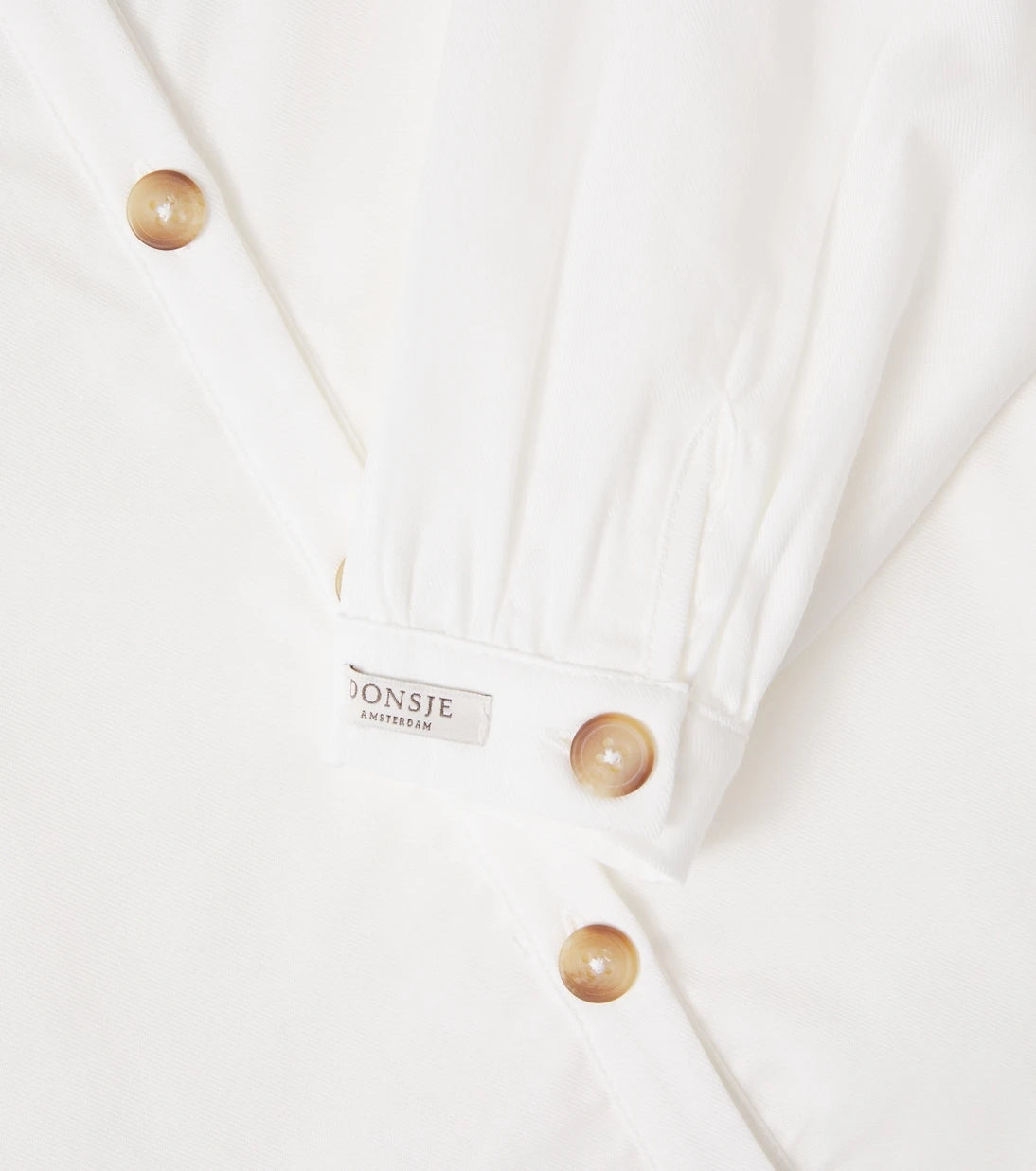 Donsje - Fini ruffled cotton blouse