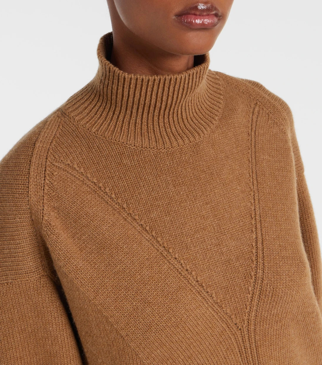 Fforme - Loletta wool and cashmere turtleneck sweater