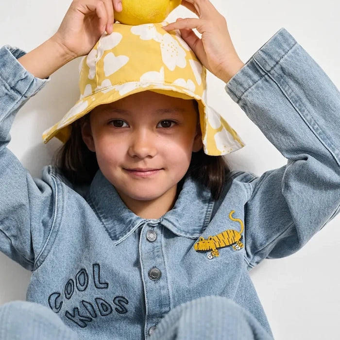 Детско дънково яке Liewood Kinsley Placement Denim Overshirt