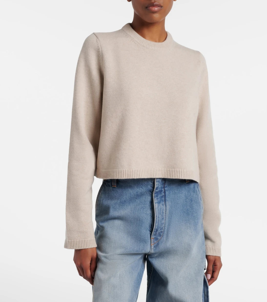 Alaïa - Cashmere and wool blend sweater