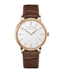 Rose Gold Saxonia Thin Watch 37mm