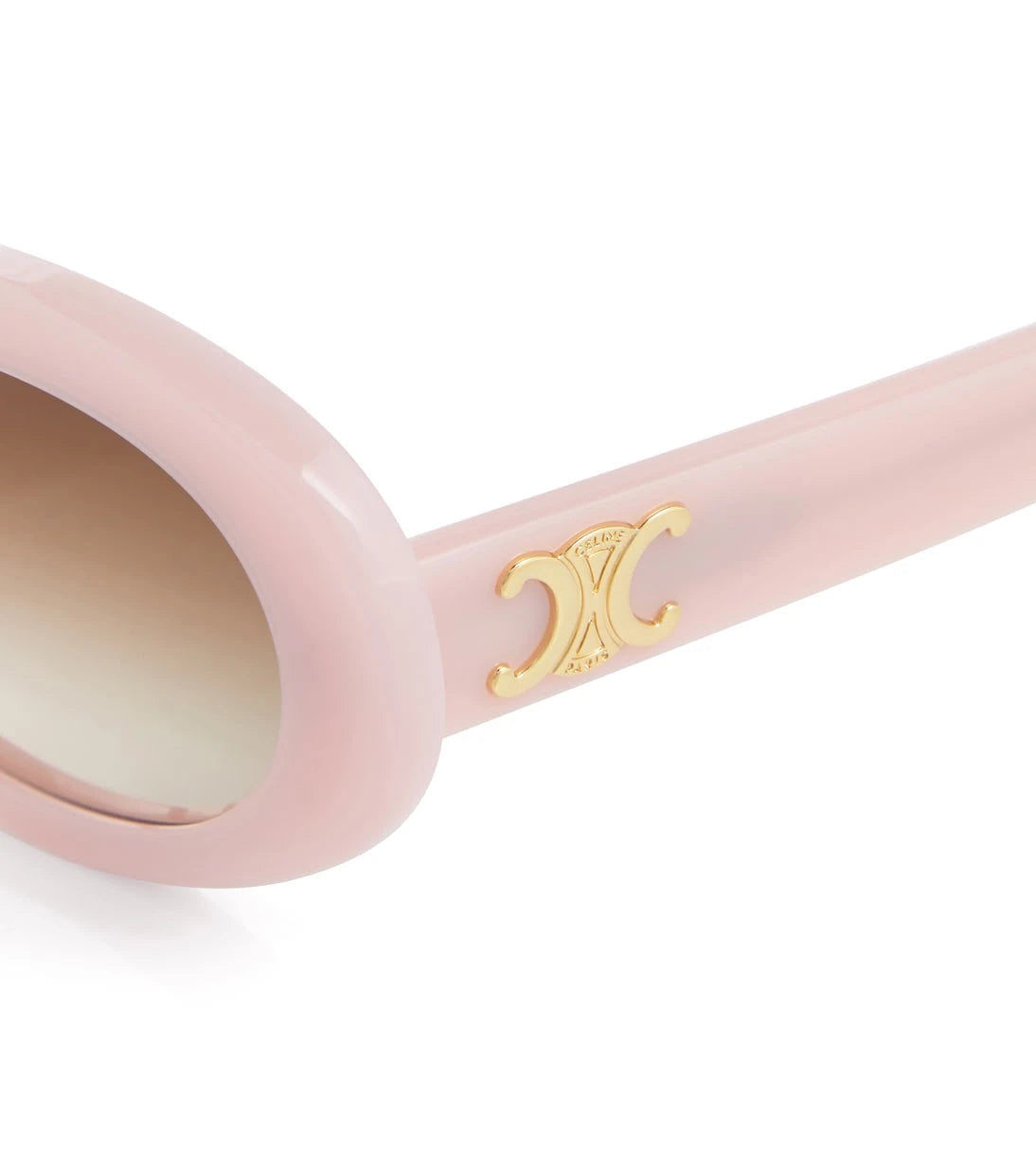 Celine Eyewear - Oval acetate sunglasses