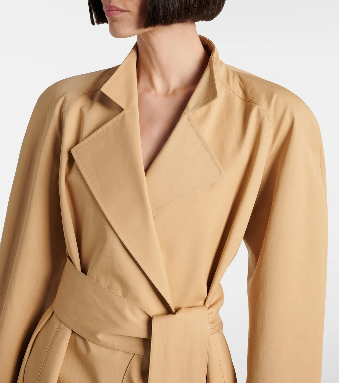 Khaite - Lagden cotton gabardine coat