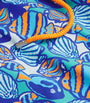 Fishy Vibes Print Moorea Swim Shorts