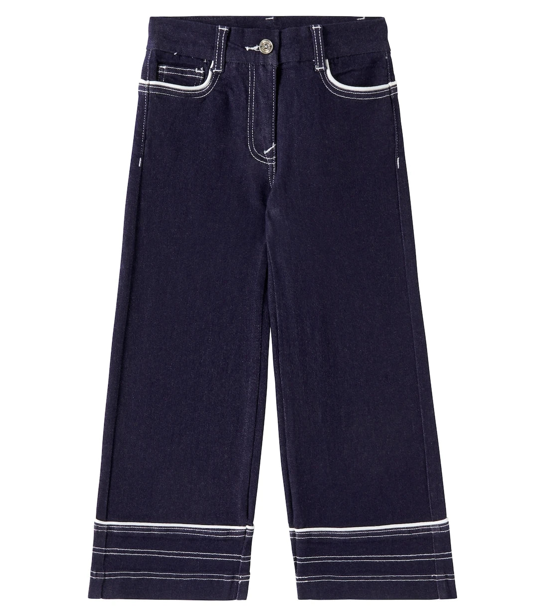 Monnalisa - Wide-leg jeans
