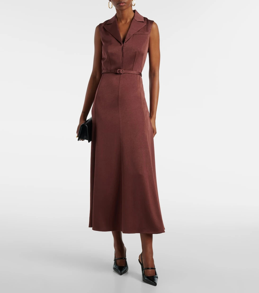 Roland Mouret - Crêpe midi dress