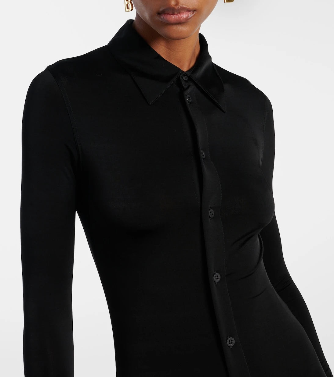 Balenciaga - Jersey maxi dress