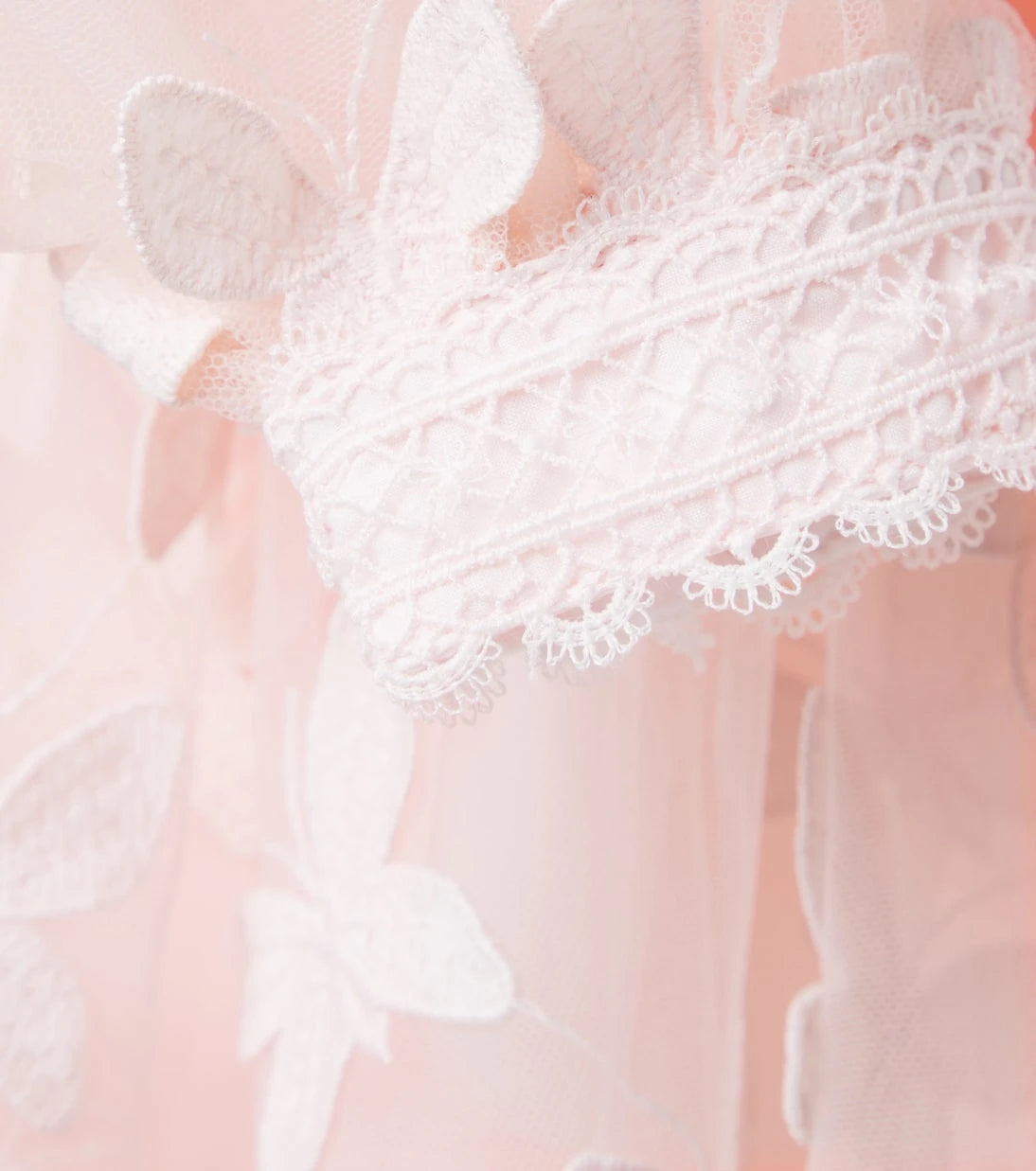 Petite Amalie - Embroidered tulle dress