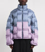Raxxy Pink 3D Down-Filled Puffer Jacket