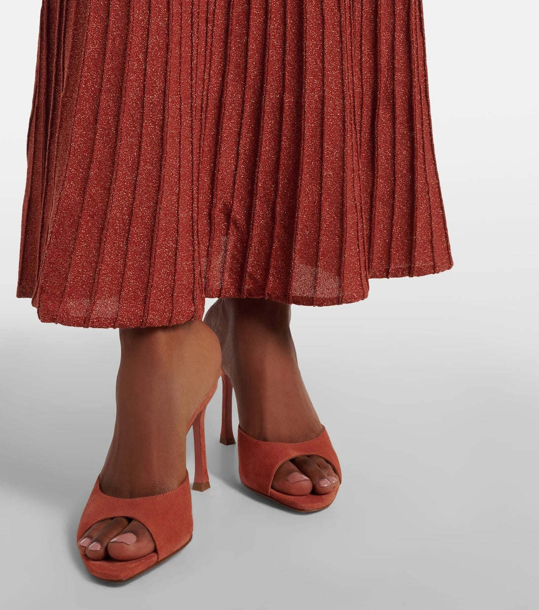 Amina Muaddi - Alexa suede mules