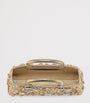 Bvlgari Gold Leather Serpentine Duette Top-Handle Bag